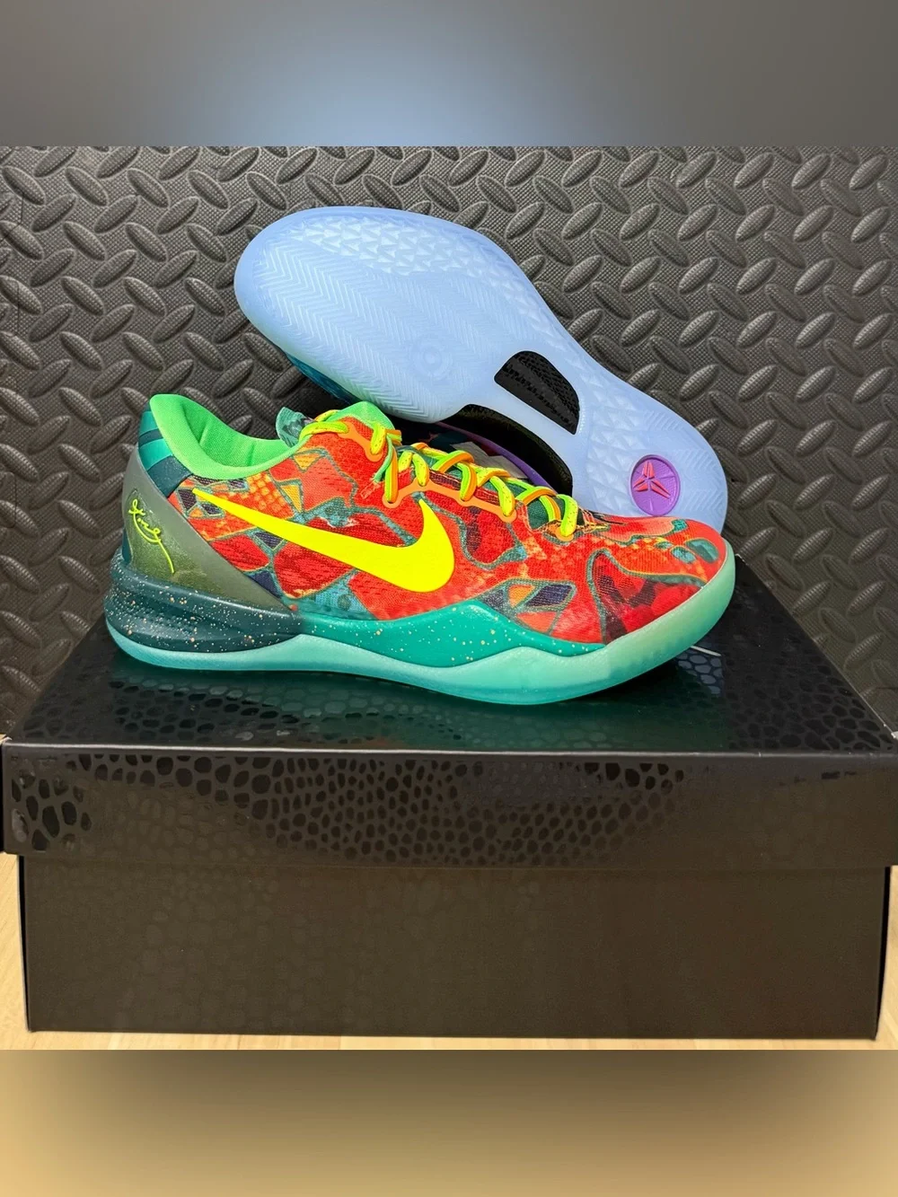 Nike What The Kobe VIII 8 Protro 2025 HM9621-900 Multi Color Mens Size 9
